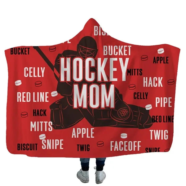 Sherpa Crystal Hooded Blanket for Adults/Kids