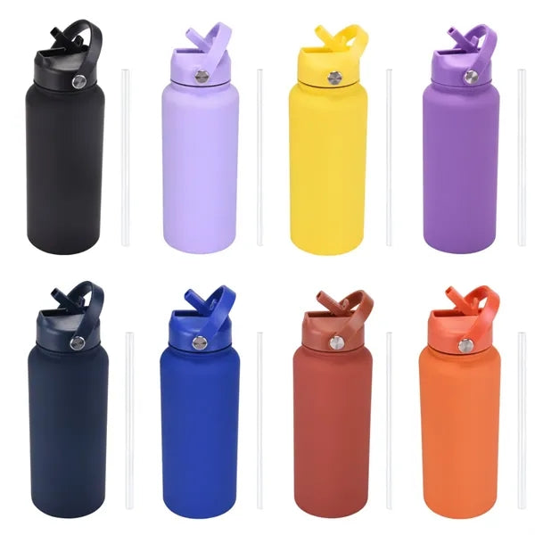 32oz Insulated Water Bottle for School Leak Proof