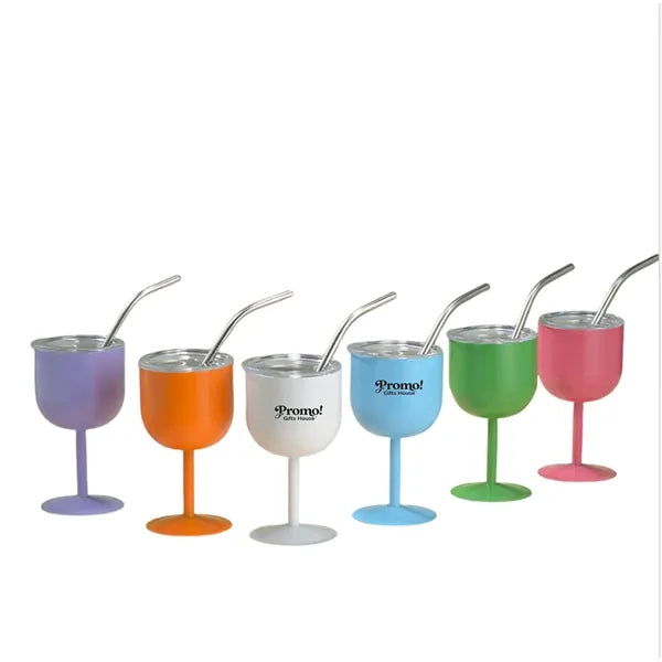 4 oz Mini Tumbler Shot Glass with Lids and Straw