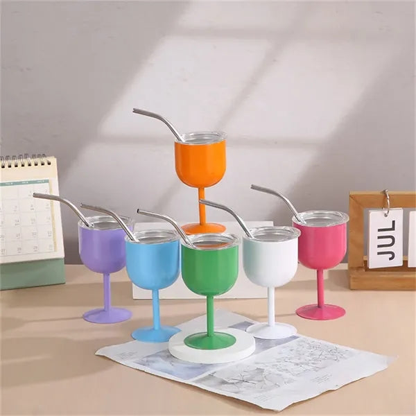 4 oz Mini Tumbler Shot Glass with Lids and Straw