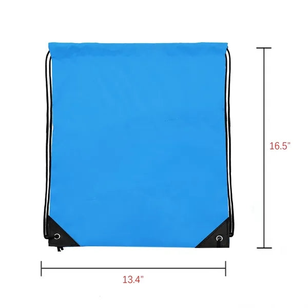 Full Color Polyester Outdoor Sports Drawstring Bag