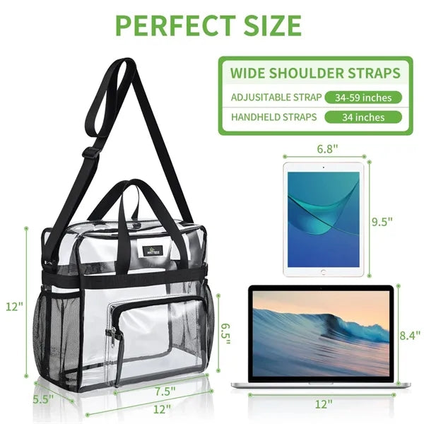 Stadium Approved Clear Shoulder Bag