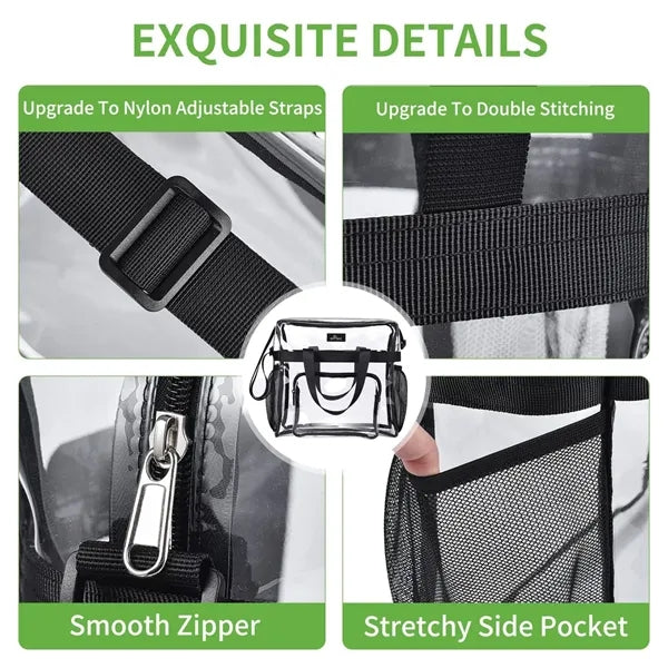 Stadium Approved Clear Shoulder Bag