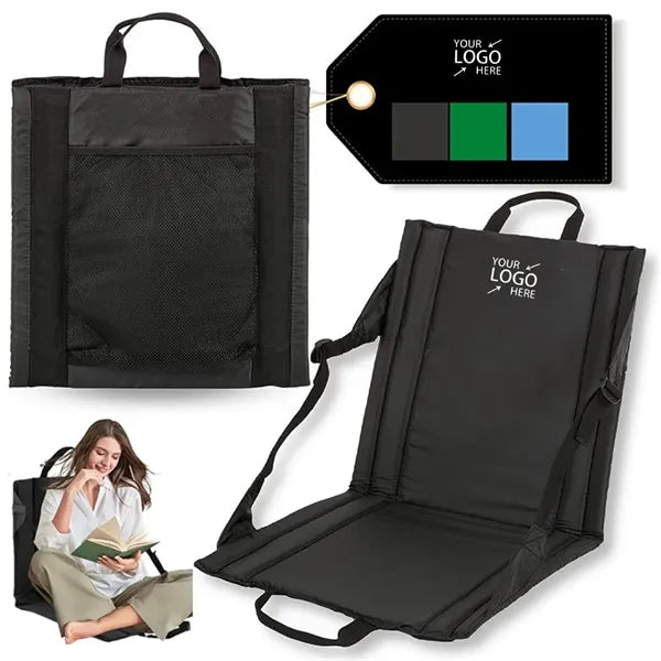 Portable Folding Stadium Chair with Backrest