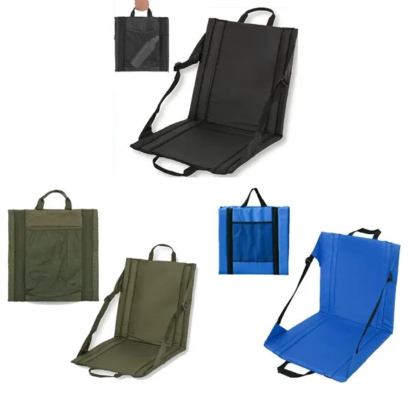 Portable Folding Stadium Chair with Backrest