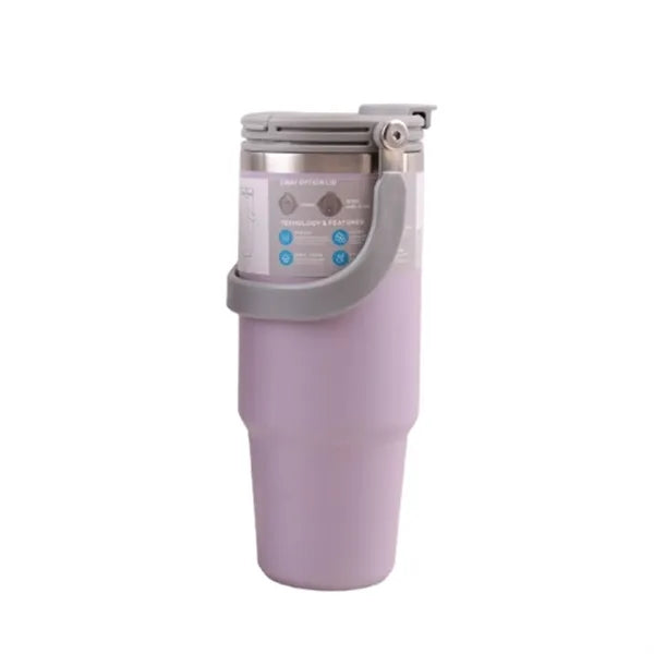 30oz Stainless Steel Vacuum Insulated Tumbler w/ Handle