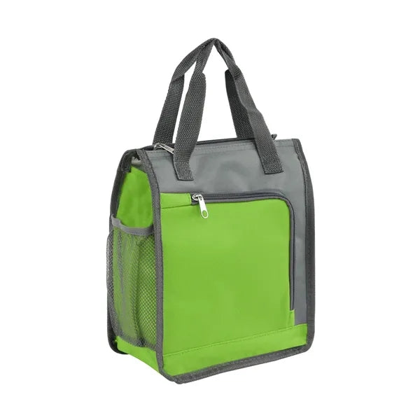 Lunch Time Insulated Cooler Tote Ocean