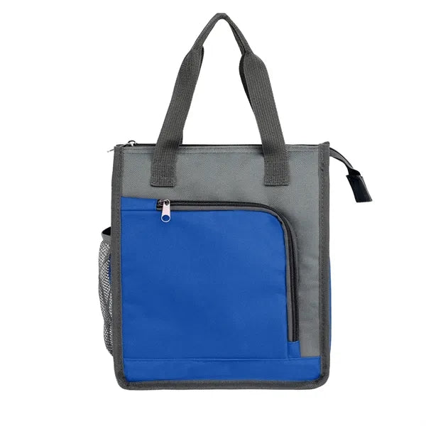 Lunch Time Insulated Cooler Tote Ocean