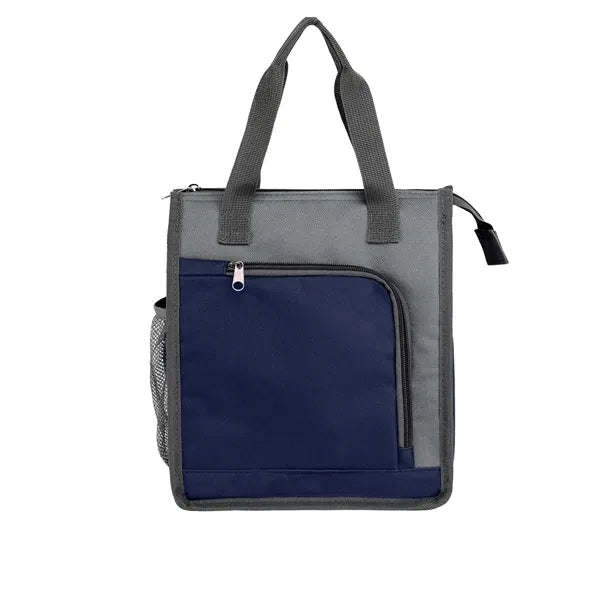 Lunch Time Insulated Cooler Tote Ocean