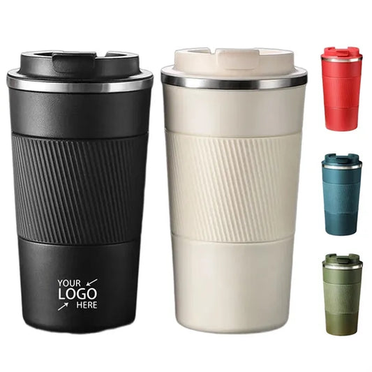 17Oz Double Walled Insulated Vacuum Coffee Tumbler with Lid