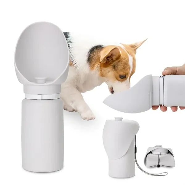 19oz Portable Travel Pet Foldable Water Bottle