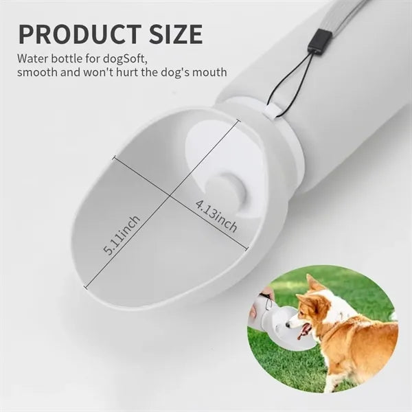 19oz Portable Travel Pet Foldable Water Bottle