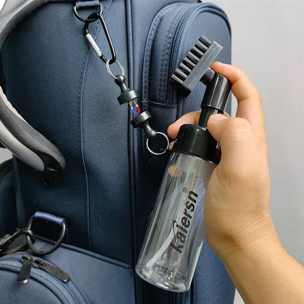 Magnetic Golf Club Cleaning Brush with Water Bottle