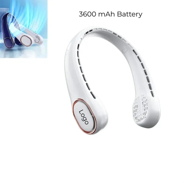 3600 mAh Battery Portable Neck Fan