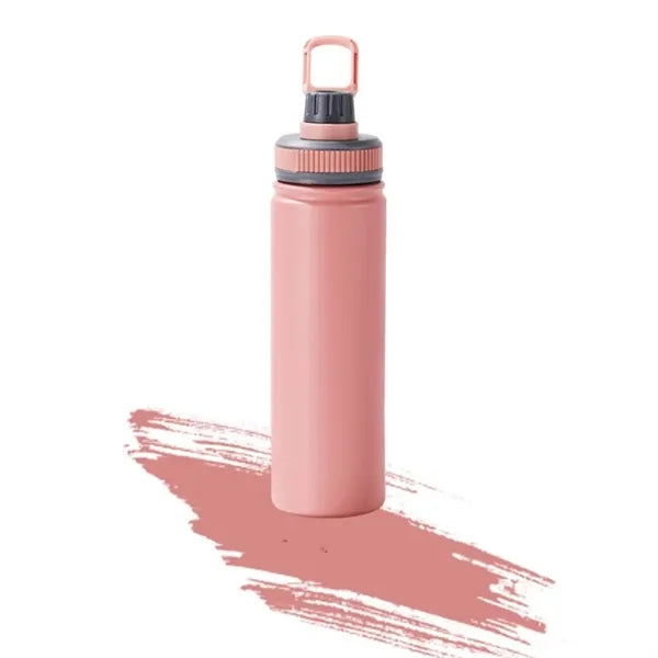 23 Oz. Stainless Steel Sports Bottle With Handle