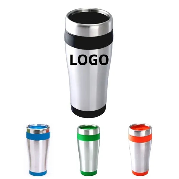 16oz Stainless Steel travel tumbler