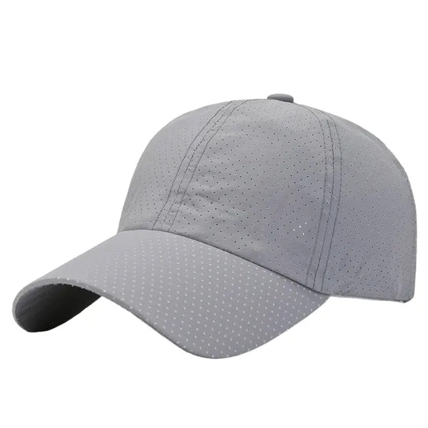 Quick-Dry Plain Baseball Cap