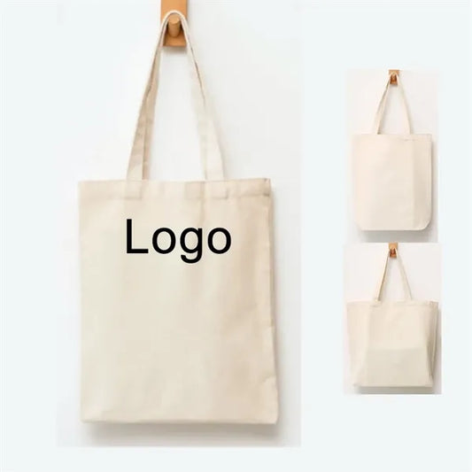 Canvas Tote Bags, 12"x14"