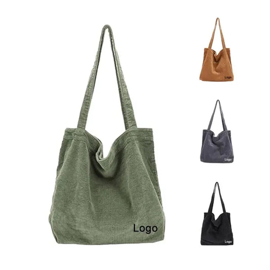 Corduroy Tote Bag