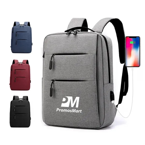 Business Travel Laptop Backpack with Charging Port