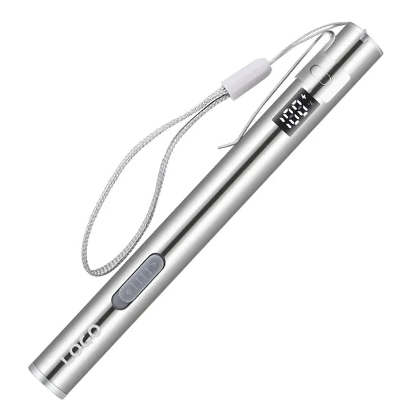Rechargeable Mini Flashlight with Power Indicator