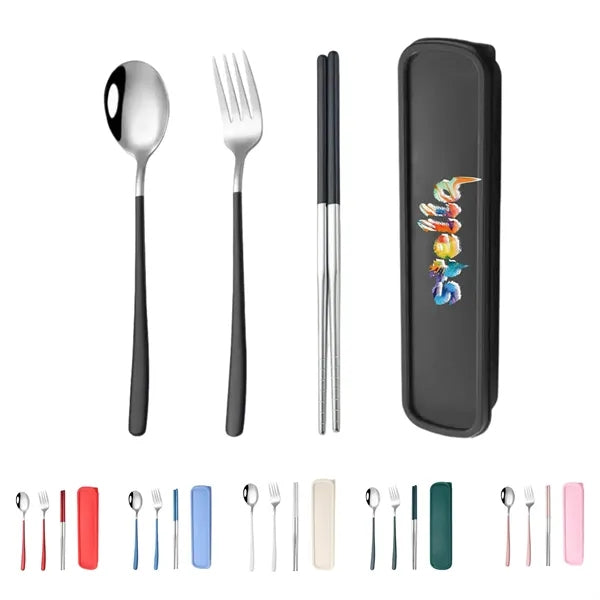 Portable cutlery set
