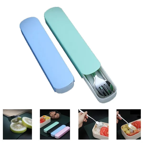 Portable cutlery set
