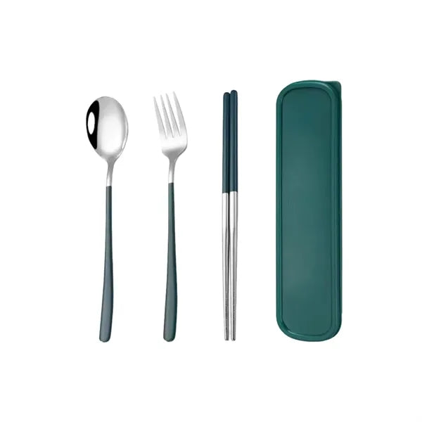 Portable cutlery set