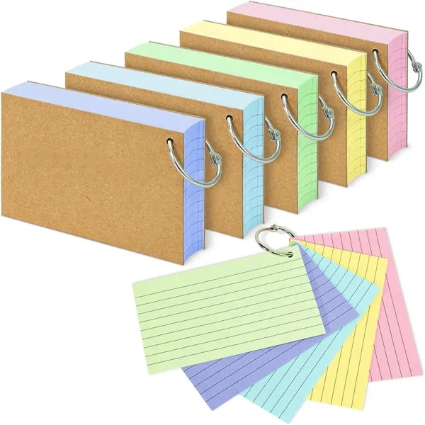 Colored Index Cards