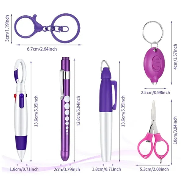 6 in 1 Nurse Keychain Gift Set