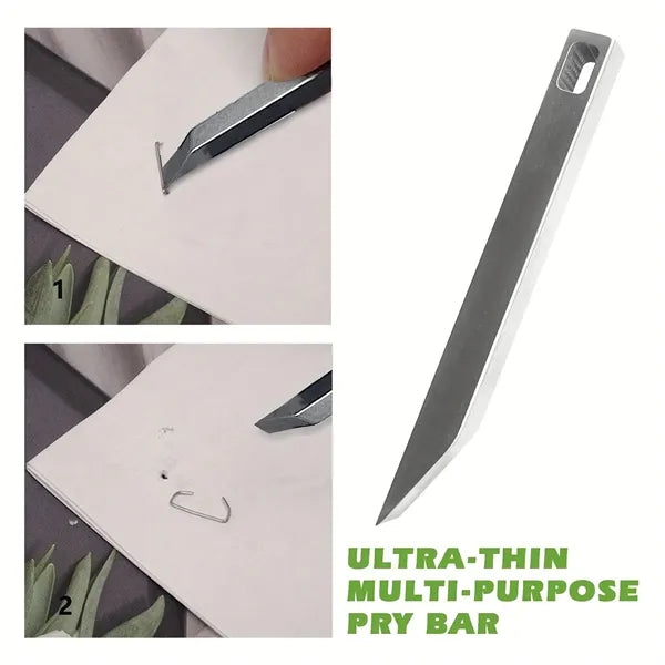Titanium Crowbar EDC Keychain