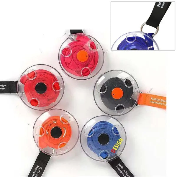 Portable Folding Shopping Bag To Roll Up