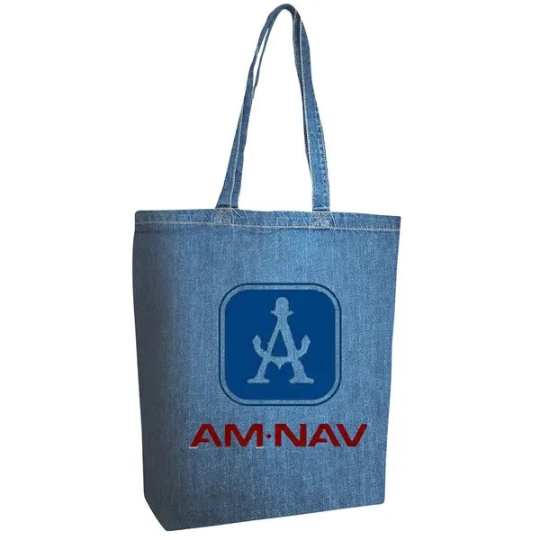 Denim Tote Bag