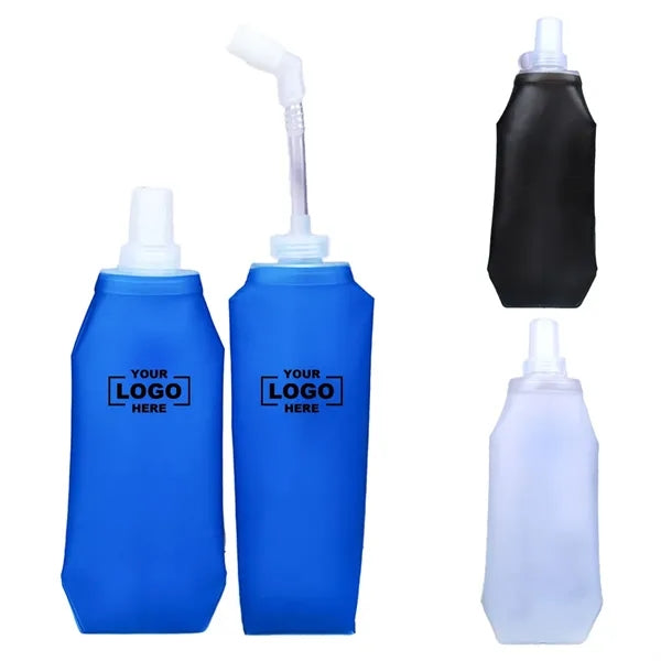 Foldable Water Bottle TPU Squeeze Sports Non-Toxic