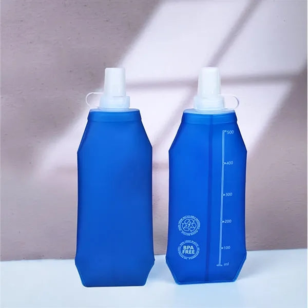 Foldable Water Bottle TPU Squeeze Sports Non-Toxic