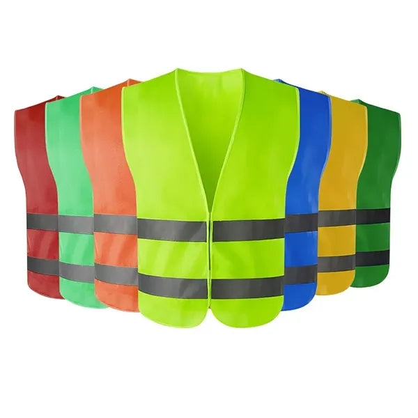High Visibility Vest with Reflective Strips