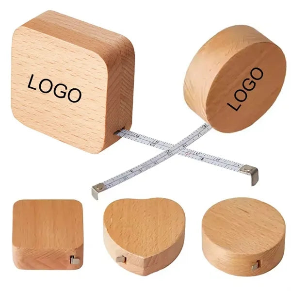 Wooden Tape Measure - 6.5'