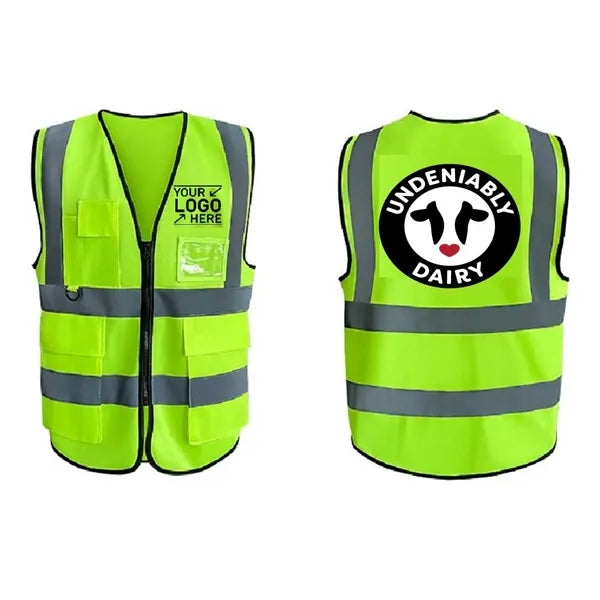 Safety Vest With Reflective Strips