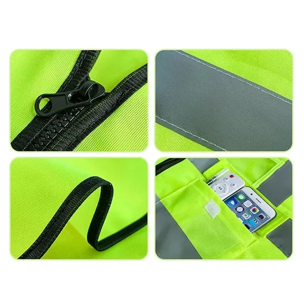 Safety Vest With Reflective Strips