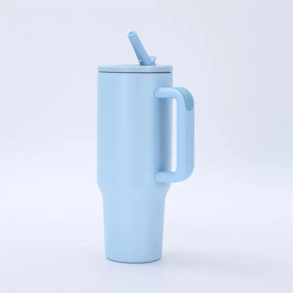 40oz Large Capacity Folding Straw Ice Bomber Car Cup