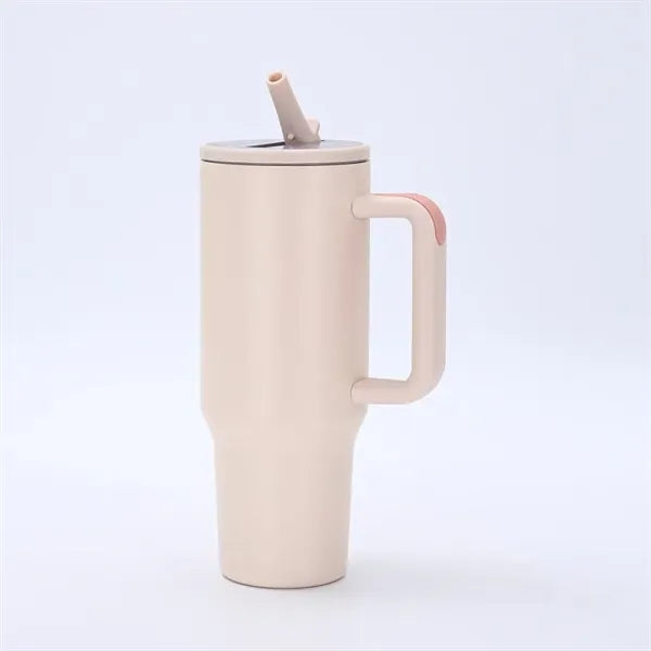 40oz Large Capacity Folding Straw Ice Bomber Car Cup