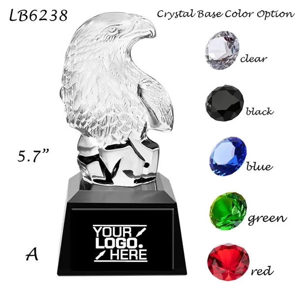 Crystal Eagle Award Trophy