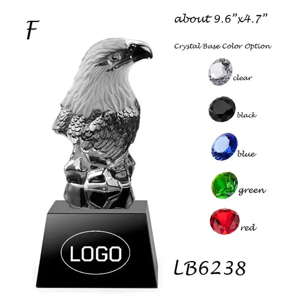 Crystal Eagle Award Trophy