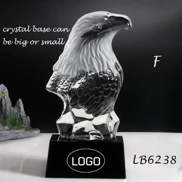 Crystal Eagle Award Trophy