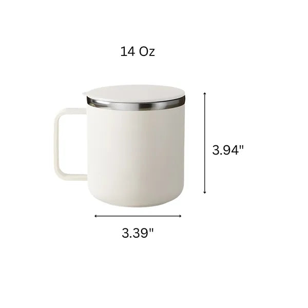 Stainless Steel Insulated Water Mug (14 Oz)