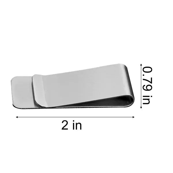 Stainless Steel Wallet Clip