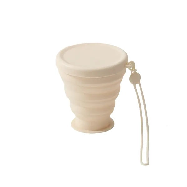 7oz Portable Foldable Silicone Water Cup