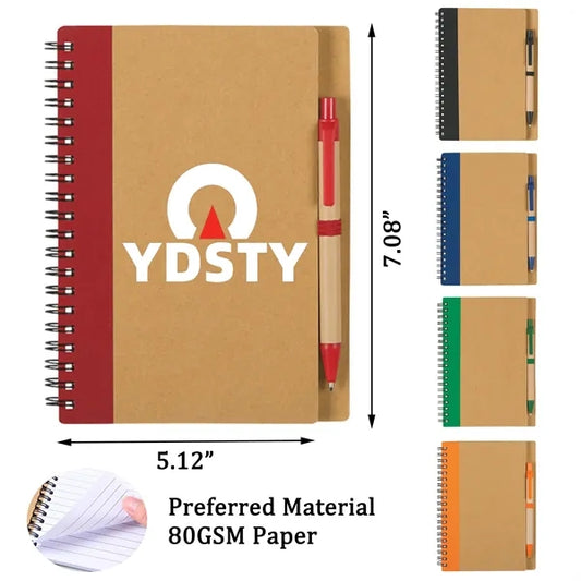 80 GSM Spiral Notebook with Pen