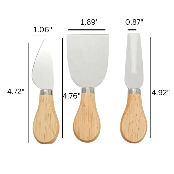 Portable Bamboo Cutting Board Set