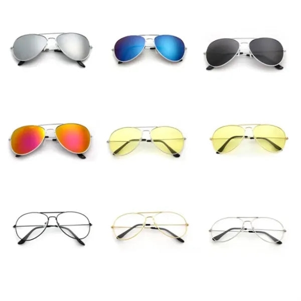 Classic Aviator Sunglasses for Men Women